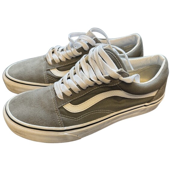 VANS Old Skool Grey (Gray) Men's 7 Women's 8.5 Retro Streetwear Skater Y2K Clean - Picture 2 of 14